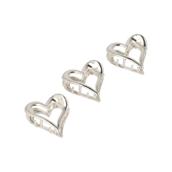 Haarspeld Haarklemmen 4cm – Hartjes – Goud – Set van 3