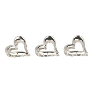 Haarspeld Haarklemmen 4cm – Hartjes – Goud – Set van 3
