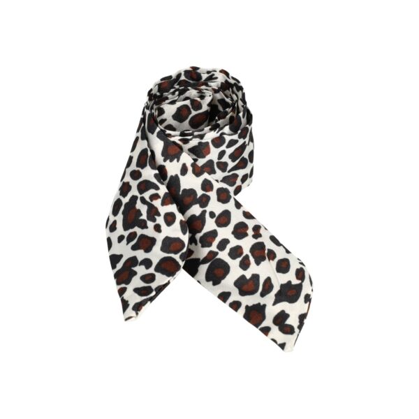 haarlint panter_1 Haarband Haarlint 85cm - Panter Print - Bruin Wit