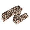 Haarband Haarlint 85cm - Panter Print - Bruin