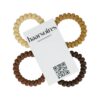 invisibobble bruin tinten set van 4_2 Haarelastieken Invisibobble - Telefoondraad - Bruin Beige - Set van 4