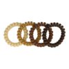 invisibobble bruin tinten set van 4_3 Haarelastieken Invisibobble - Telefoondraad - Bruin Beige - Set van 4