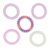 invisibobble color 5 stuks_1 Haarelastieken Invisibobble - Telefoondraad - Mix - Lila Paars - Set van 5