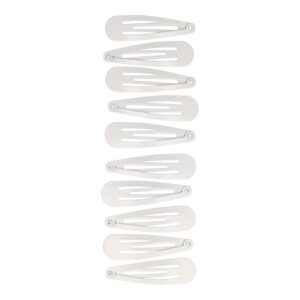 klikklak basic 5cm wit_1 Haarspeld Klikklak 5cm - Basic - Wit - Set van 10