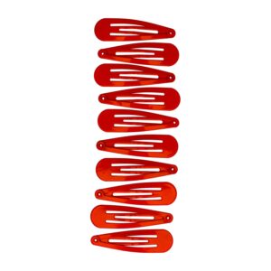 Haarspeld Klikklak 5cm - Rood - Set van 10