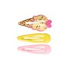klikklak figuurtjes_4 Haarspeld Klikklak 5cm - IJsje - Epoxy - Roze Geel - Set van 3