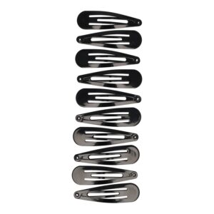Haarspeld Klikklak 5cm - Basic - Zwart - Set van 10
