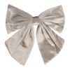 Haarspeld Patentspeld 8cm - Strik 15cm – Glitter Stof – Handmade – Beige