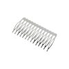 sierkam basic metaal 7cm zilver_4 Haarspeld Sierkam Opsteekkam 7cm - Metaal - Zilver - Set van 2