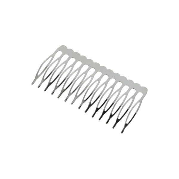 sierkam basic metaal 7cm zilver_4 Haarspeld Sierkam Opsteekkam 7cm - Metaal - Zilver - Set van 2