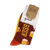 Sokken - Bier Print - Bruin Geel Wit - Katoen - Maat 38-45