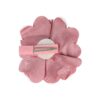duckklem haarbloem 8cm oudroze_2 Haarspeld Duckklem 8cm – Haarbloem - Oudroze