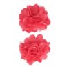 duckklem haarbloem fuchsia_1 Haarspeld Duckklem 5cm – Haarbloem - Fuchsia Roze