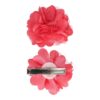 duckklem haarbloem fuchsia_2 Haarspeld Duckklem 5cm – Haarbloem - Fuchsia Roze