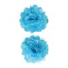 Haarspeld Duckklem 5cm – Haarbloem - Aqua Blauw