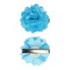 Haarspeld Duckklem 5cm – Haarbloem - Aqua Blauw