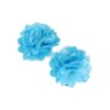 Haarspeld Duckklem 5cm – Haarbloem - Aqua Blauw