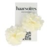 haarbloem creme 5cm set_3 Haarspeld Duckklem 5cm – Haarbloem - Creme