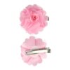 haarbloem roze 5cm set van 2_3 Haarspeld Duckklem 5cm – Haarbloem - Roze