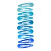 klikklak 6cm metaal_4 Haarspeld Klikklak 6cm - Basic - Blauw - Set van 10