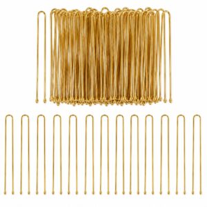 Styling Tool - Haardotspelden 6cm - Recht - Metalen Haarpinnen - Goud - Set van 40