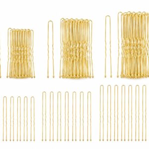 Styling Tool - Haardotspelden 5cm 6cm 7cm - Metalen Haarpinnen - Goud - Set van 60