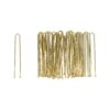 Haarpinnen recht metaal 5cm_1 Styling Tool - Haardotspelden 5cm - Recht - Metalen Haarpinnen - Goud - Set van 40