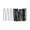 Styling Tool - Haardotspelden 5cm - Recht - Metalen Haarpinnen - Zwart - Set van 40