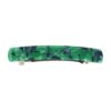 Patentspeld marmer colr_5 Haarspeld Patentspeld 9cm - Recht – Marmer Patroon – Grijs Groen
