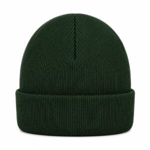 Beanie Muts - Basic - Unisex - Donkergroen