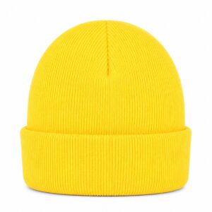 Beanie Muts - Basic - Unisex - Geel