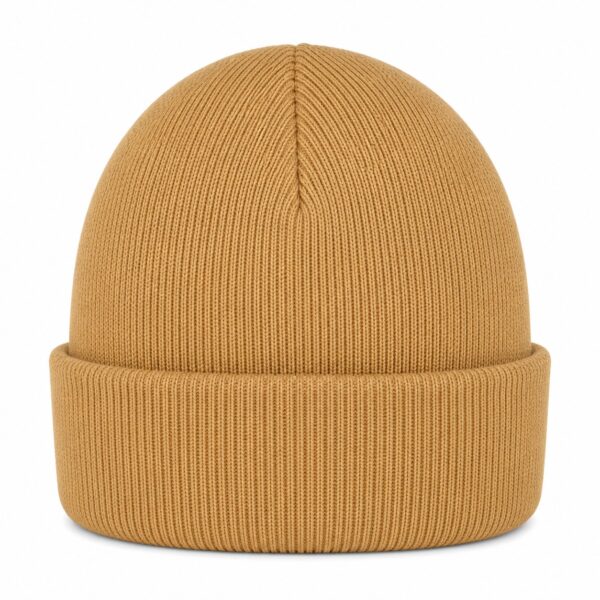 beanie-lichtbruin Beanie Muts - Basic - Unisex - Lichtbruin