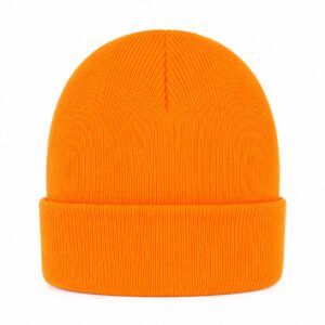 Beanie Muts - Basic - Unisex - Oranje