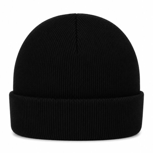 beanie-zwart Beanie Muts - Basic - Unisex - Zwart
