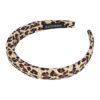 diadeem panter zachte gevuld_4 Haarband Diadeem 2cm – Zacht Gevuld – Panterprint Stof – Zwart Bruin Creme