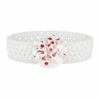 haarband-baby-lieveheersbeestje-wit Haarband Baby - Strikje Lieveheersbeestje - Wit