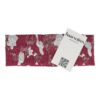 haarband camouflage roze zilver_2 Haarband Stof 7cm - Camouflage Patroon - Zilver Cyclaam Roze