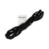 haarband gevlochten jersey sport_3 Haarband Sport 3cm - Gevlochten Jersey - Zwart