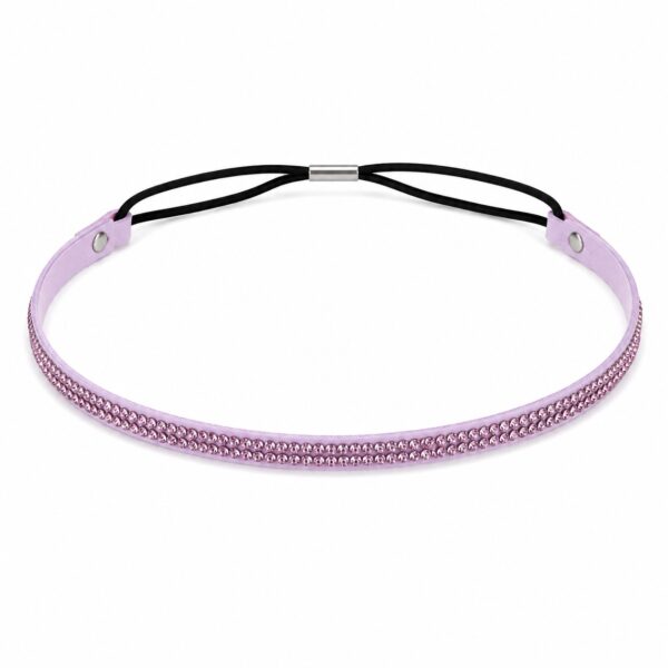 Haarband Glitter - Strass Steentjes - Lila Paars