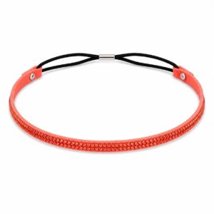 Haarband Glitter - Strass Steentjes - Rood