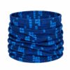 Haarband Multifunctioneel 45x25cm - Geometrische Print - Blauw