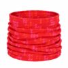 Haarband Multifunctioneel 45x25cm - Geometrische Print - Rood