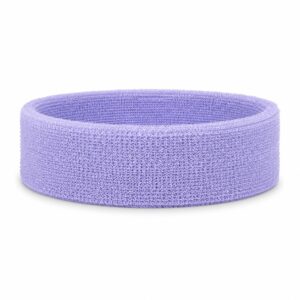 Haarband Sport 4cm - Badstof - Lila Paars