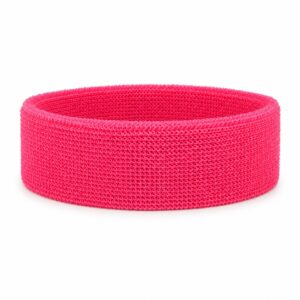 Haarband Sport 4cm - Badstof - Fuchsia Roze
