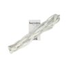 haarband sport gevlochten elastiek_4 Haarband Sport 3cm - Glitter - Gevlochten Elastiek - Zilver Wit