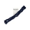 haarband sport gevlochten elastiek_6 Haarband Sport 3cm - Glitter - Gevlochten Elastiek - Blauw