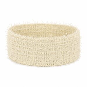 Haarband Stof 7cm - Opengewerkt - Spriet - Crème