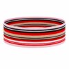 haarband-streep-rood Haarband Stof 8cm - Streep Patroon - Rood