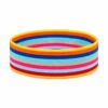Haarband Stof 6cm - Regenboog Streeppatroon - Multicolor