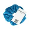 scrunchie-velvet_2 Haarelastiek Scrunchie – Basic – Velvet Stof – Azure Blauw